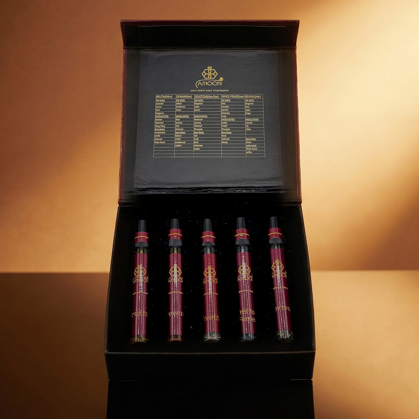 MAJNOONI 10ML TESTER BOX PACK OF 5